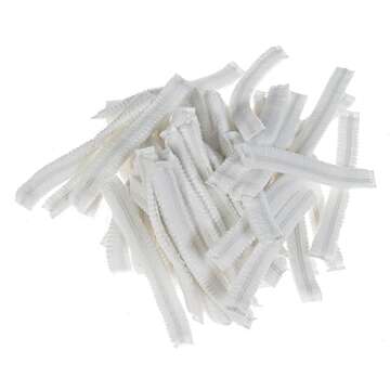 Bronze Tan Hair Nets for Spray Tanning or Food Service - Spray Tanning Supplies - Essential for Sunless Tanning -Perfect for Salons and Home Use - Protects Hair from Spray Tan Solution - 50 Pack