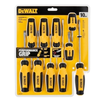 DEWALT Magnetic Screwdriver Set with Ergonomic Design