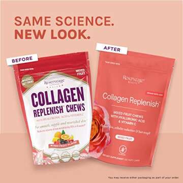 Reserveage Collagen Replenish Chews for Beauty and Care