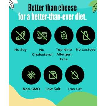 Dairy Free Cheese Variety Pack of Vegan Mozzarella and Cheddar