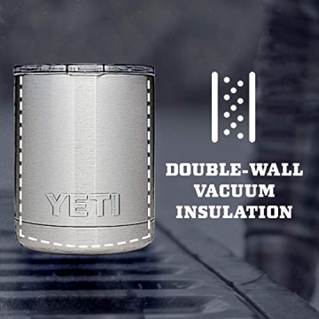 Yeti Rambler 10 oz Lowball Tumbler for Hot and Cold Drinks