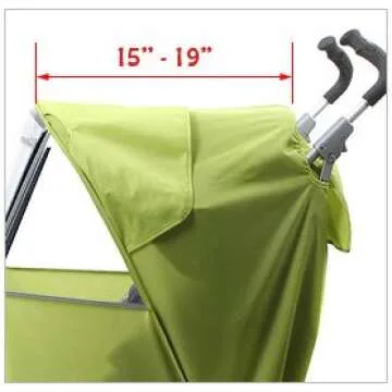 Manito Elegance Plus Stroller Weather Shield for All Strollers