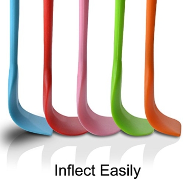 Heat Resistant Silicone Spatula Set with Stainless Steel Core