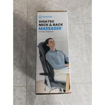 COMFIER Shiatsu Neck Back Massager with Heat for Relaxation
