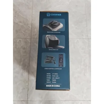 COMFIER Shiatsu Neck Back Massager with Heat for Relaxation