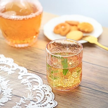 Stylish RockTrend Glass Carafe and Tumbler Set for Home