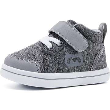 Non-Slip Infant Sneakers for Baby Boys and Girls