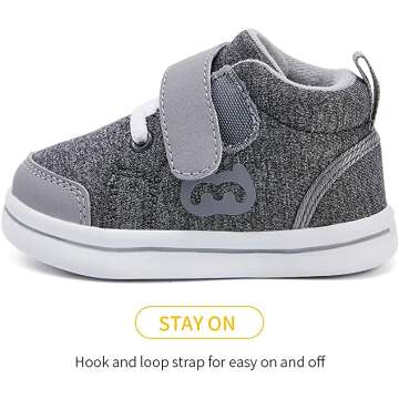 Non-Slip Infant Sneakers for Baby Boys and Girls