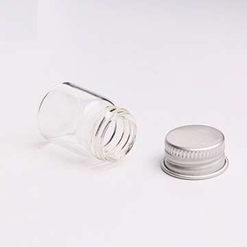 Cute 5ML Tiny Jars - Ideal For Crafts & Wedding Gifts