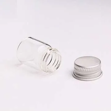 Cute 5ML Tiny Jars - Ideal For Crafts & Wedding Gifts