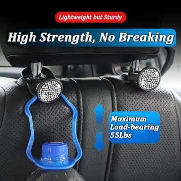 Stylish MTGOCHA Bling Car Purse Hooks for Your Car