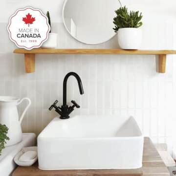 Smart Tiles Peel and Stick Backsplash - 5 Sheets of 11.43" x 9" - 3D Adhesive Peel and Stick Tile Ba...