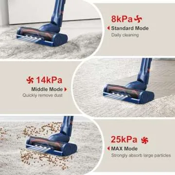Whall Cordless Vacuum Cleaner with 25KPa Suction Power