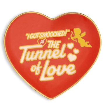 ban.do Novelty Trinket Tray - Heart-Shaped Ceramic Jewelry Dish for Keys