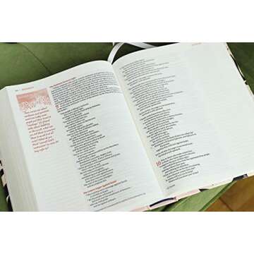 NIV, Journal the Word Bible for Teen Girls, Hardcover, Pink Floral, Red Letter: Includes Over 450 Journaling Prompts!