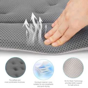 Full Body Bath Pillow for Ultimate Bathtub Comfort
