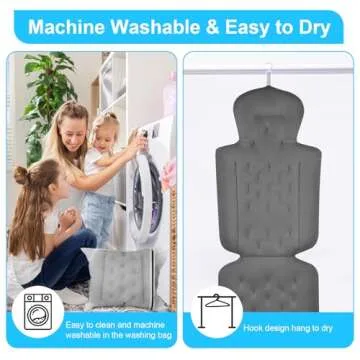 Full Body Bath Pillow for Ultimate Bathtub Comfort