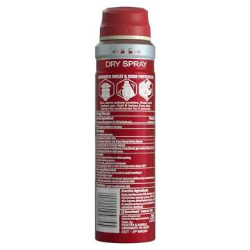 Old Spice Men's Antiperspirant Invisible Dry Spray - 3 Pack