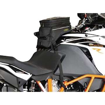 Nelson-Rigg Trails End Adventure Motorcycle Tank Bag, fits Most Honda Yamaha Kawasaki Adventure Bikes