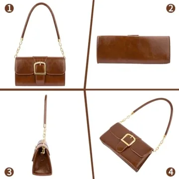 Stylish Faux Leather Shoulder Bag for Women