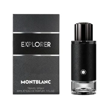 MONTBLANC Explorer Eau de Parfum - Long Lasting Fragrance with notes of Sage, Sandalwood & Patchouli - Woody & Aromatic - 1.0 fl. oz.