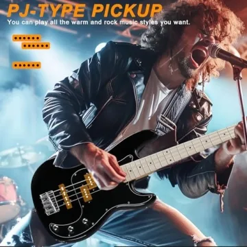 Ktaxon 4 String Bass Guitar Starter Kit with AMP