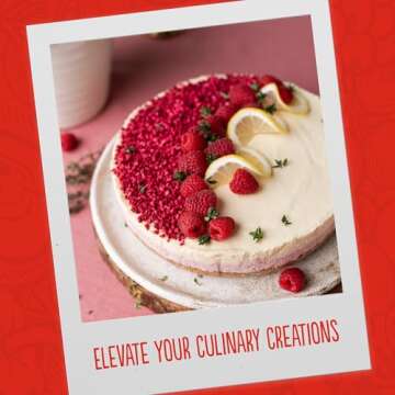 Freeze Dried Raspberry Pieces - Freeze Dried Raspberries - Raspberries Baking Chips - Freeze Dried Fruit - Dried Raspberries No Sugar Added Gluten free Non GMO vegan (1.34 oz) by Super Garden