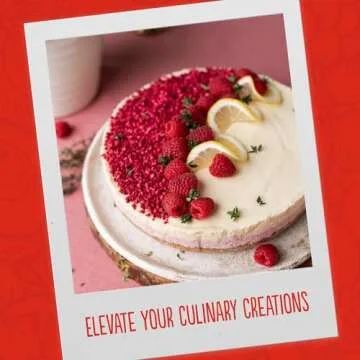 Freeze Dried Raspberry Pieces - Freeze Dried Raspberries - Raspberries Baking Chips - Freeze Dried Fruit - Dried Raspberries No Sugar Added Gluten free Non GMO vegan (1.34 oz) by Super Garden