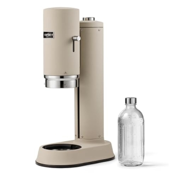 Aarke Carbonator Pro: Premium Sparkling Water Maker with Glass Bottle