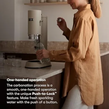 Stylish Aarke Carbonator Pro for Sparkling Water At Home