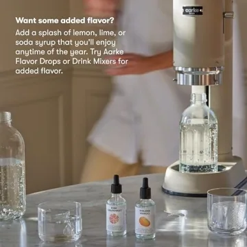 Stylish Aarke Carbonator Pro for Sparkling Water At Home