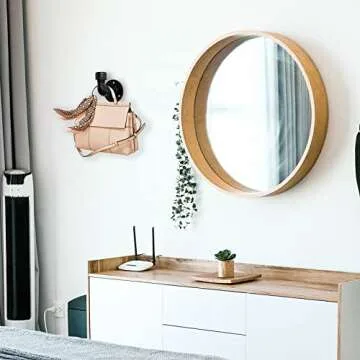 Home TZH Bathroom Towel Hooks for Hanging 3 Pack Vintage Industrial Pipe Towel Holder Black Wall Mounted Heavy Duty Hook Decorative for Farmhouse Kitchen (3, Black)