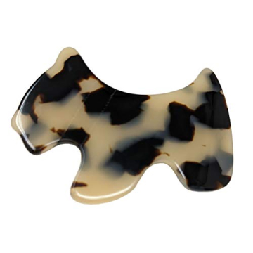 French Amie Scottish Puppy Hair Clip - Elegant Handmade Barrettes