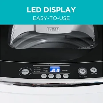 Compact BLACK+DECKER Portable Washer 0.9 Cu. Ft.