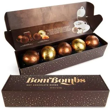 Indulge in Decadent Cocoa Bombs Gift Set of 5