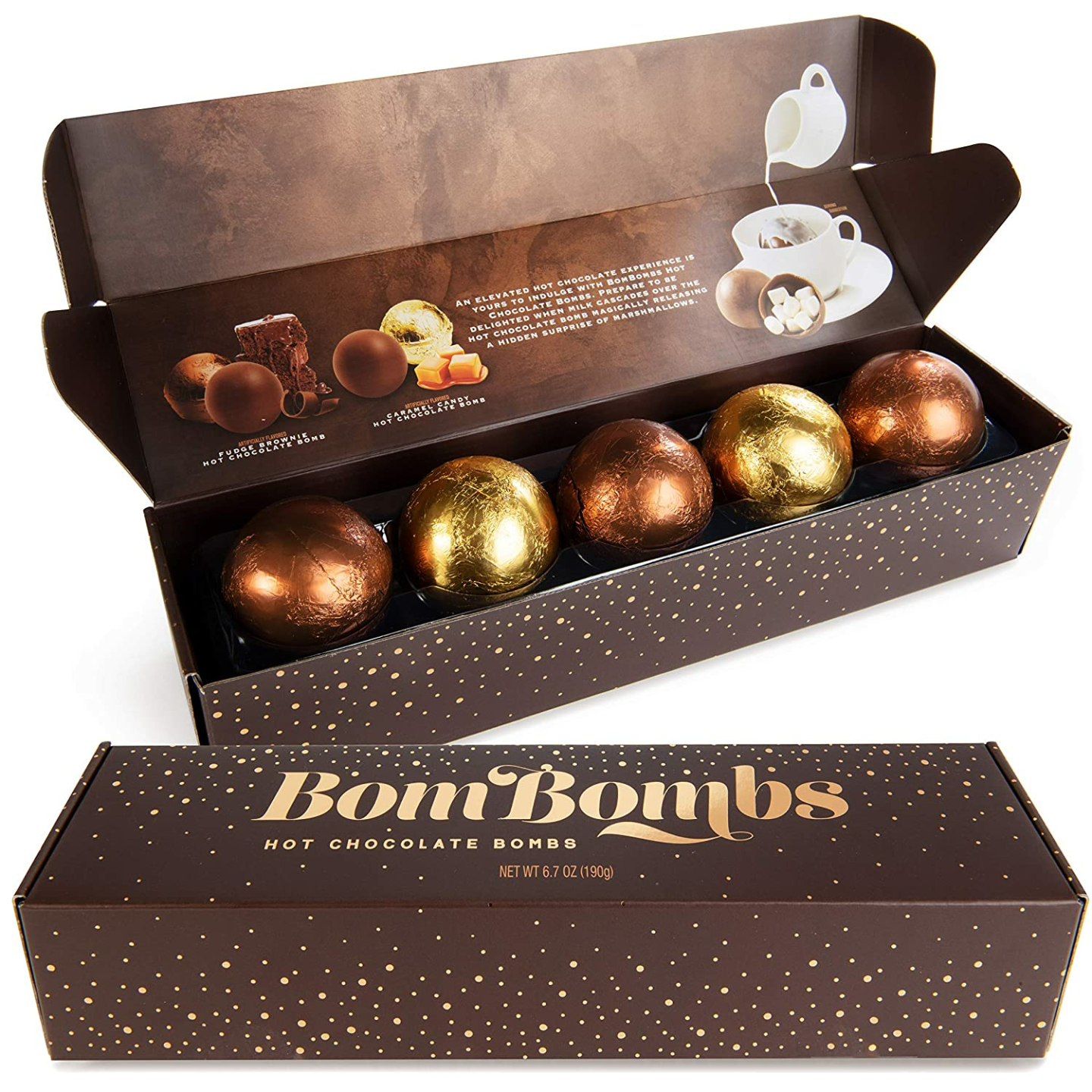 Indulge in Decadent Cocoa Bombs Gift Set of 5