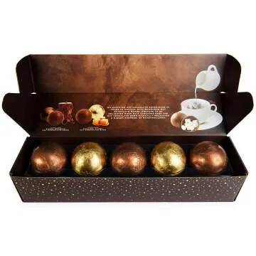 Indulge in Decadent Cocoa Bombs Gift Set of 5