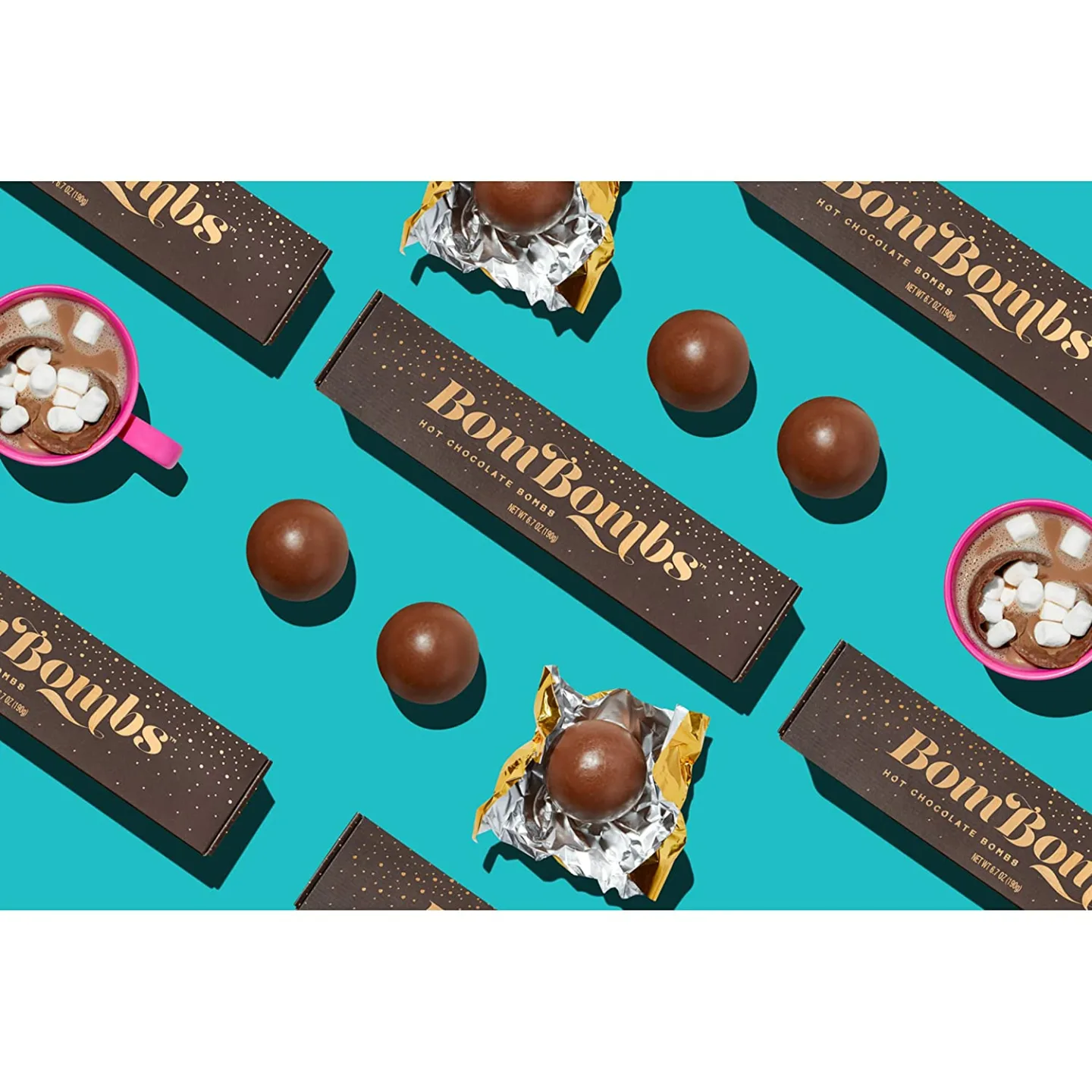 Indulge in Decadent Cocoa Bombs Gift Set of 5
