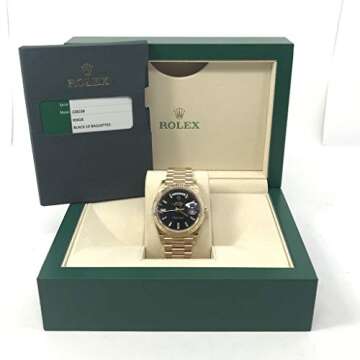 Rolex Day-Date 40mm 18k Yellow Gold M228238 Luxury Watch