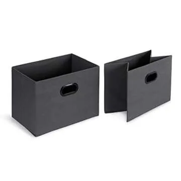 Amazon Basics Closet Organizer with Fabric Bins and Shelves