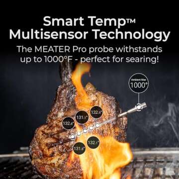 MEATER Pro Duo Smart Thermometer for Perfect Cooking