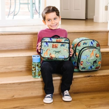 Wildkin Kids Insulated Lunch Box for School and Travel