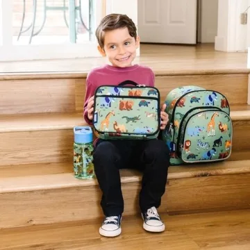 Wildkin Kids Insulated Lunch Box for School and Travel