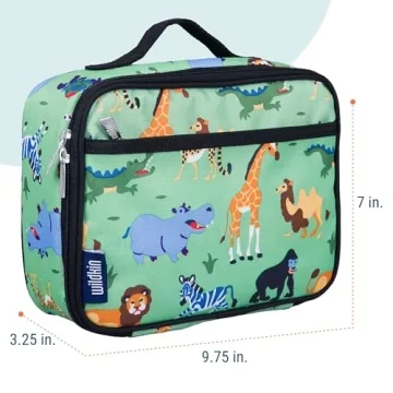 Wildkin Kids Insulated Lunch Box for School and Travel