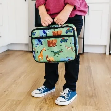 Wildkin Kids Insulated Lunch Box for School and Travel