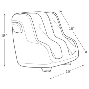 Relax with the Best Human Touch Reflex5s Foot Massager