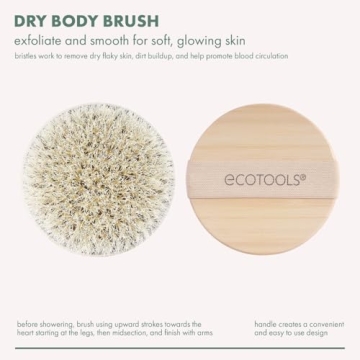 EcoTools Dry Body Brush - Exfoliate for Smooth, Radiant Skin