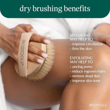 EcoTools Dry Body Brush - Exfoliate for Smooth, Radiant Skin
