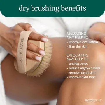 EcoTools Dry Body Brush - Exfoliate for Smooth, Radiant Skin