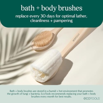 EcoTools Dry Body Brush - Exfoliate for Smooth, Radiant Skin